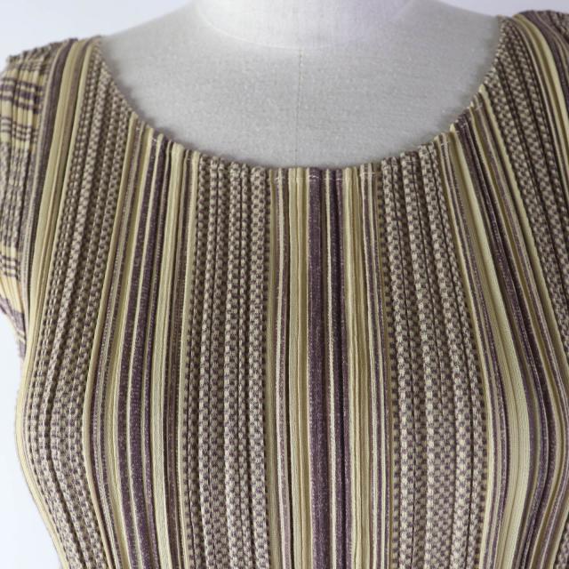 極美品☆プリーツプリーズ イッセイミヤケ PP11-JT568 総柄  