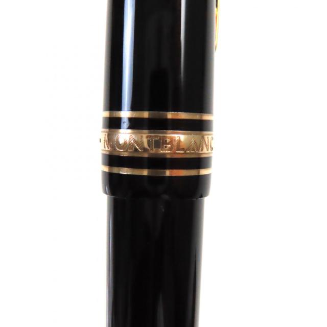 極美品▼モンブラン パッション&ソウル #145 ペン先14K Fニブ 75周年 1Pダイヤモンド ホワイトスター 万年筆 ブラック ゴールド ドイツ製