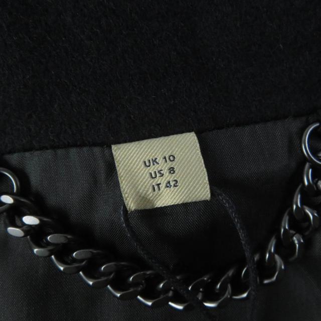 未使用品☆BURBERRY バーバリー 8022049 ウール カシミヤ混 ベルト付 