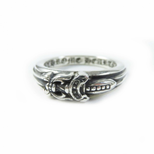 極美品◎CHROME HEARTS クロムハーツ ベイビークラシックダガーリング SV925 リング・指輪 シルバー 8号 重量5.0g レディース