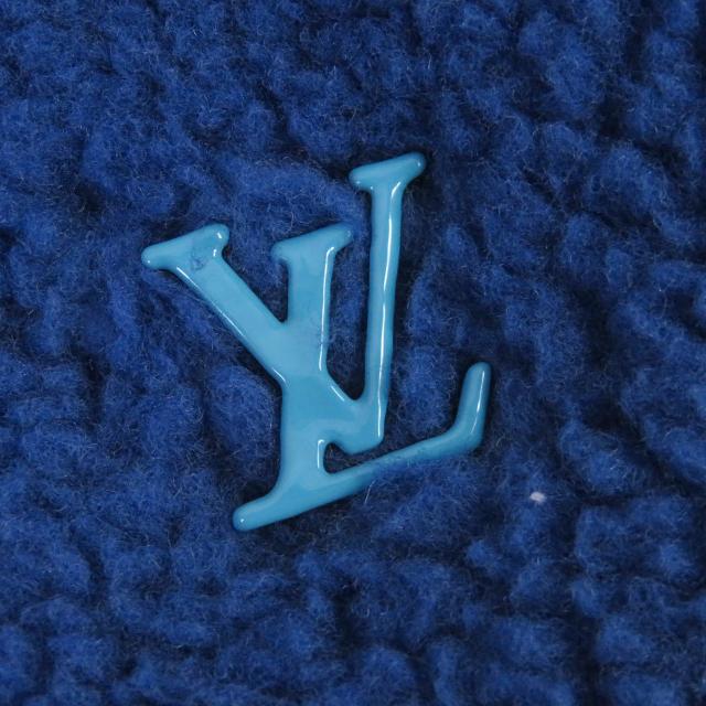 極美品□ルイヴィトン 23AW 草間彌生コラボ フェイス LVロゴ金具 ボア