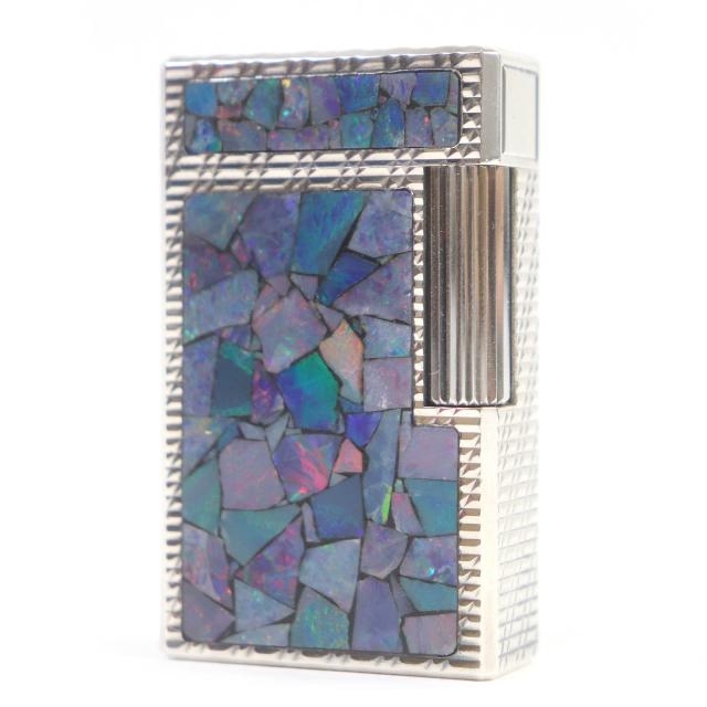 極美品□Dupont デュポン ライン1 ロング シェルモザイク