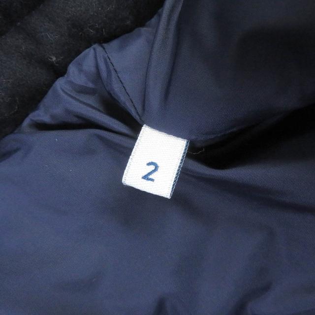 美品□MONCLER モンクレール WILSON GIUBBOTTO ウール WZIP ロゴ