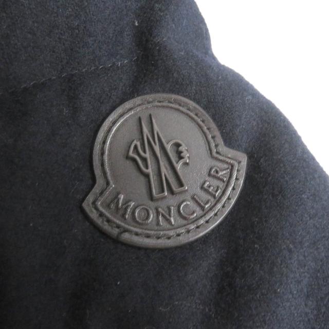 美品□MONCLER モンクレール WILSON GIUBBOTTO ウール WZIP ロゴ