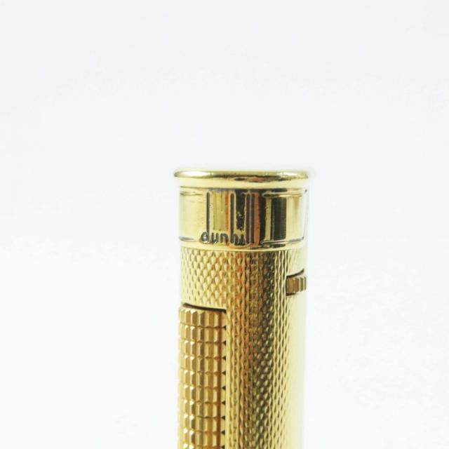 着火OK 美品 ダンヒル ライター ゴールド メッシュ