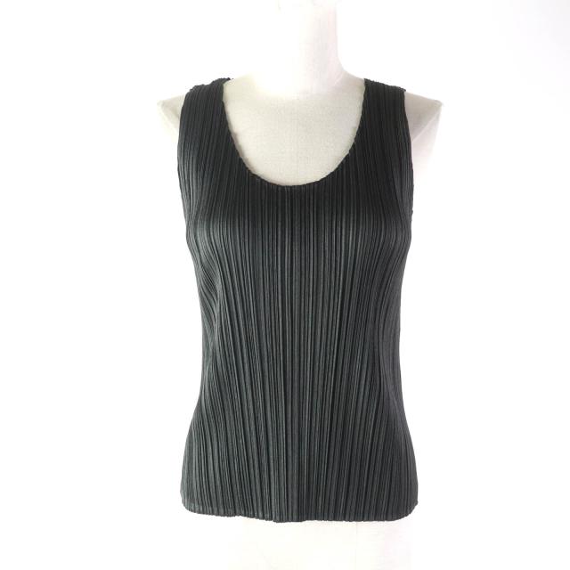 PLEATS PLEASE プリーツプリーズ イッセイミヤケ グレー 半袖 プリーツプリーズ PLEATS PLEASE 20AW 日本製 DIAGONAL バイアス