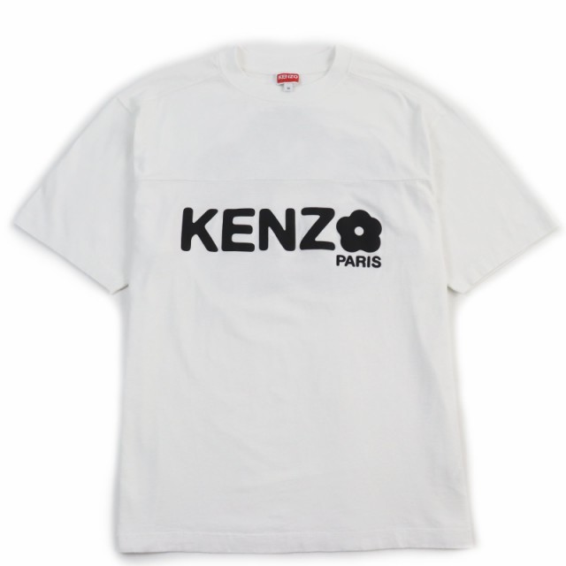 【ドンドン見直し】美品●KENZO ケンゾー FD55TS4094SG BOKE FLOWER 2.0 オーバーサイズTシャツ 半袖Ｔシャツ M 正規品 メンズ