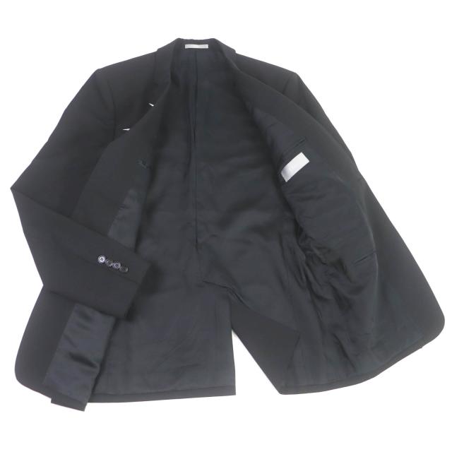 極美品□ディオールオム 18AW 833C255W2831 トライバルパッチ シングル テーラードジャケット ブラック 48 イタリア製 正規品 メンズ 極美品□ディオールオム 18AW 833C255W2831 トライバルパッチ シングル