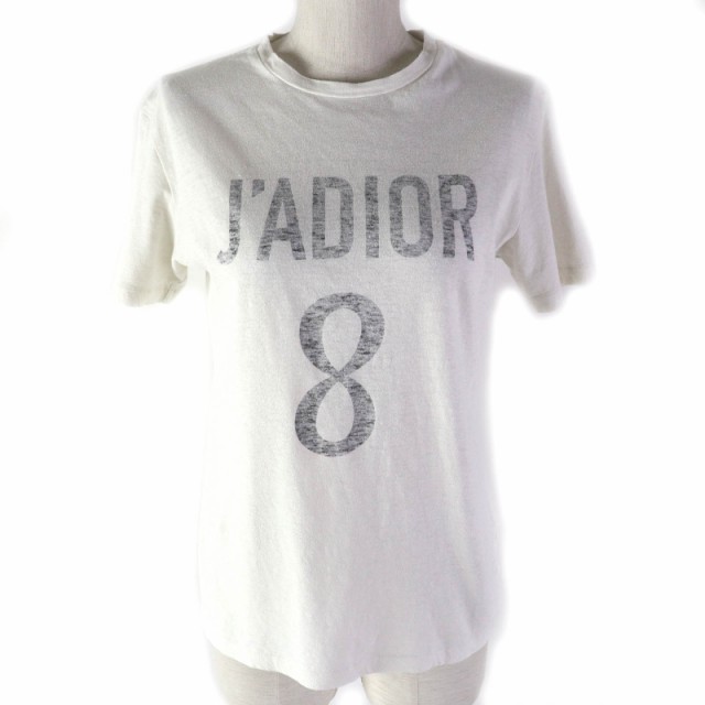 美品△クリスチャンディオール コットン リネン JADIOR 8 ロゴ
