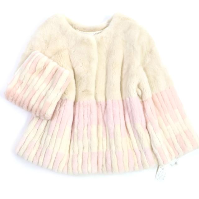 本毛皮☆ミンク MINK カシミヤ100% 切替デザイン マキシ丈 ロングコート 本ミンク100％コート 本毛皮☆ミンク MINK カシミヤ100% 切替デザイン