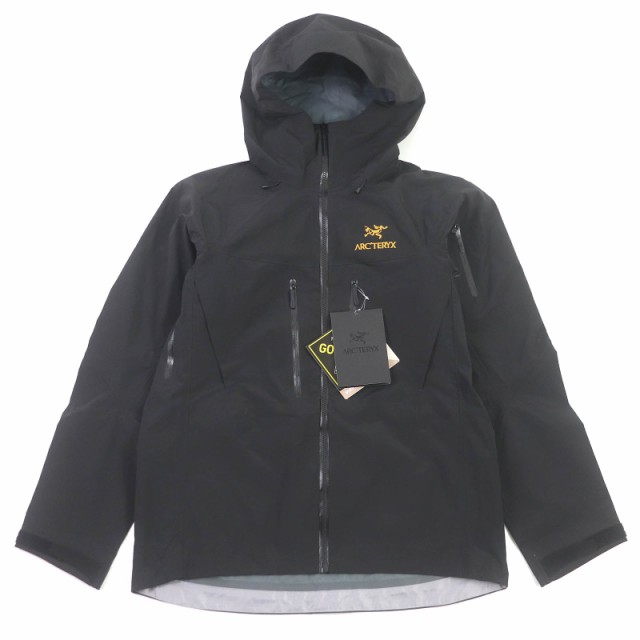 未使用品□ARC’TERYX アークテリクス 25681 ALPHA SV JACKET GORE-TEX ウィンドブレーカー ナイロンジャケット ブラック L カナダ製