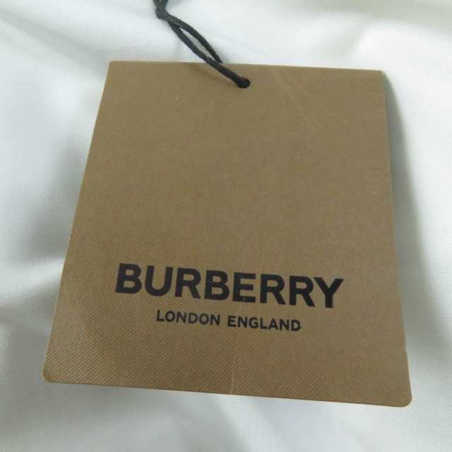 未使用品☆BURBERRY バーバリー 8046901 フレアスリーブ 長袖 カットソー トップス ホワイト LG イタリア製 正規品 レディース