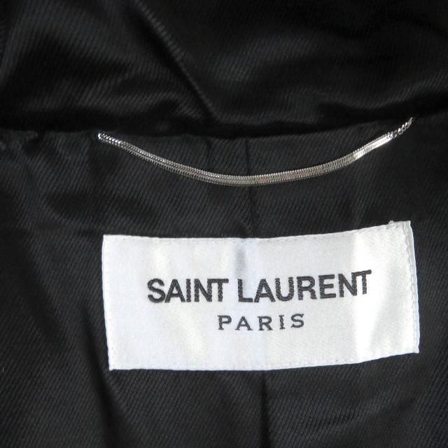 極美品□SAINT LAURENT PARIS サンローランパリ 21AW 664334 ウール