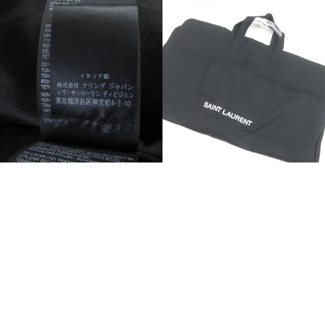 極美品□SAINT LAURENT PARIS サンローランパリ 21AW 664334 ウール