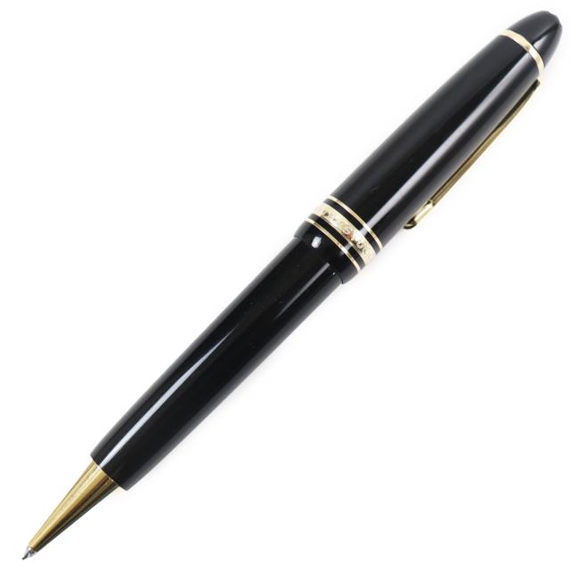 良品●MONTBLANC モンブラン マイスターシュテュック ル・グラン ホワイトスター ツイスト式 ボールペン ブラック ゴールド 筆記確認済の通販は