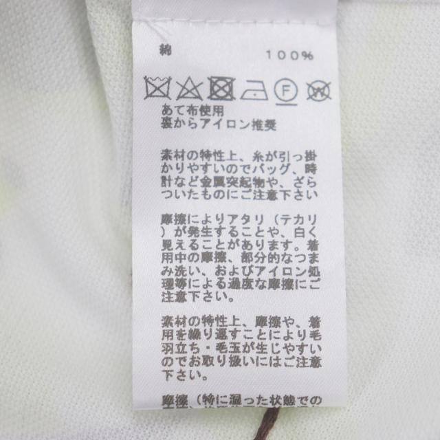 未使用品▼HERMES エルメス 23SS パネル・ヴェジェタル コットン100% 鹿の子生地 総柄 ショートスリーブ 半袖ポロシャツ S 正規品 メンズ_5