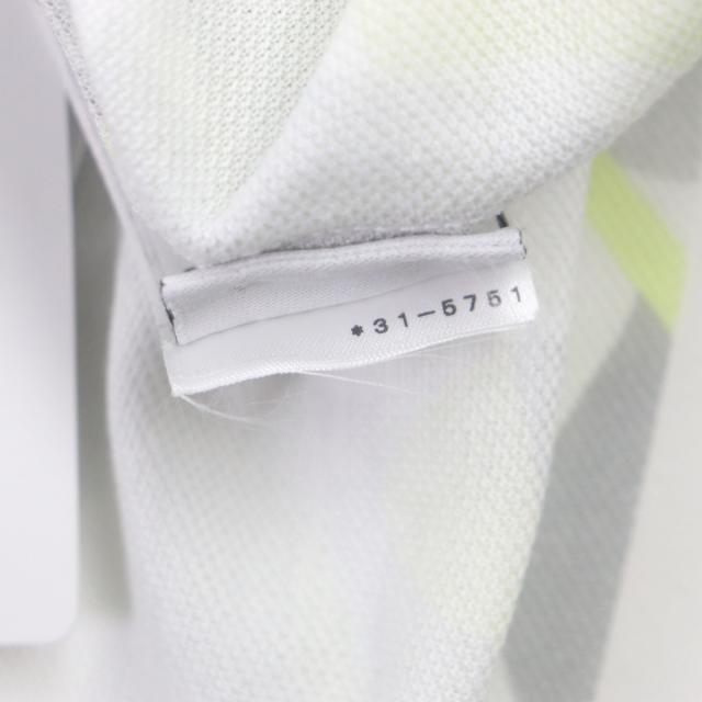未使用品▼HERMES エルメス 23SS パネル・ヴェジェタル コットン100% 鹿の子生地 総柄 ショートスリーブ 半袖ポロシャツ S 正規品 メンズ_7