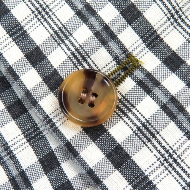 美品△COMME des GARCONS HOMME DEUX コム デ ギャルソン オム ドゥ DC-J056 リネン混 チェック シングル テーラードジャケット L 正規品_4