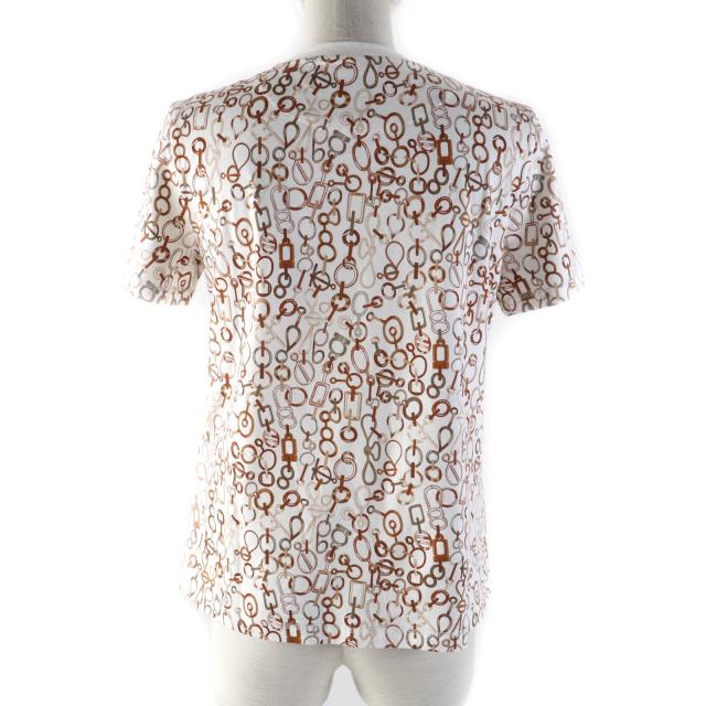 未使用品★HERMES エルメス 2023年製 3H4624DR Do Re Boucles ド・レ・ブックル コットン100％ クルーネック 半袖Ｔシャツ 36 正規品_2