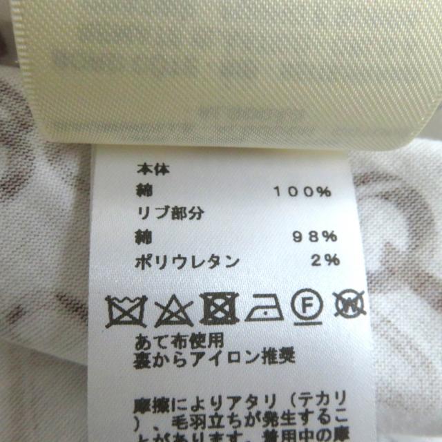 未使用品★HERMES エルメス 2023年製 3H4624DR Do Re Boucles ド・レ・ブックル コットン100％ クルーネック 半袖Ｔシャツ 36 正規品_6