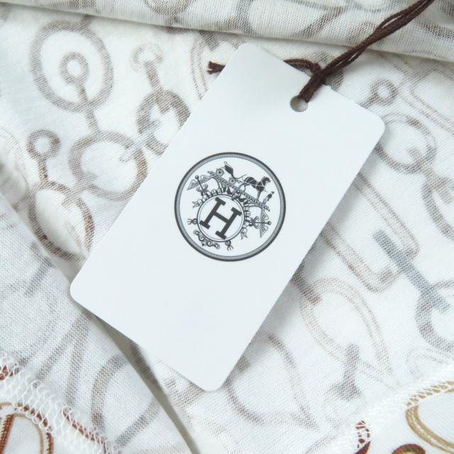 未使用品★HERMES エルメス 2023年製 3H4624DR Do Re Boucles ド・レ・ブックル コットン100％ クルーネック 半袖Ｔシャツ 36 正規品_8