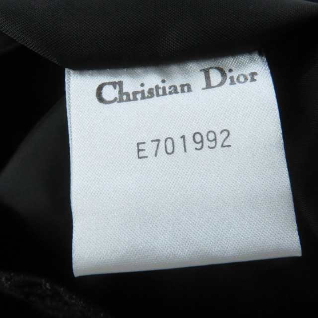 【ドンドン見直し】極美品☆Christian Dior クリスチャンディオール ヴィンテージ 1992年製 ジャガード織 セットアップ 42 レディース