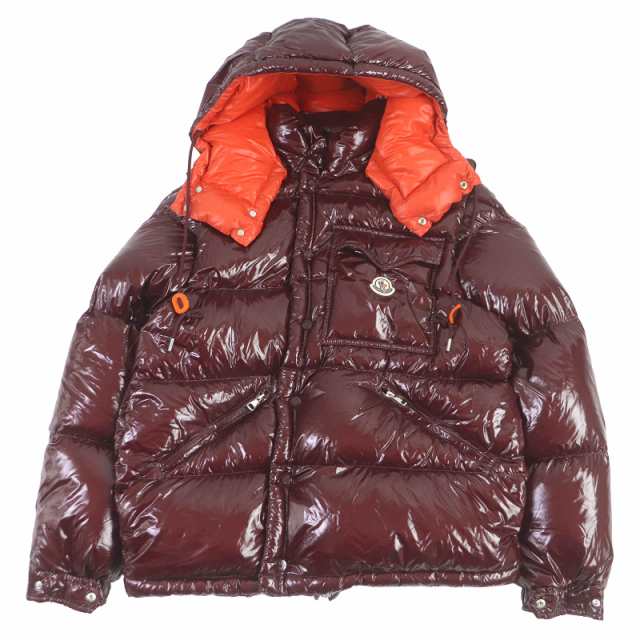 極美品□MONCLER モンクレール 23-24AW KARAKORUM 2WAY ダウンベスト ダウンジャケット ボルドー 2 ハンガー・ガーメント付き 正規品