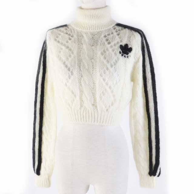 未使用品◎GUCCI グッチ adidas アディダス 713023 モヘア
