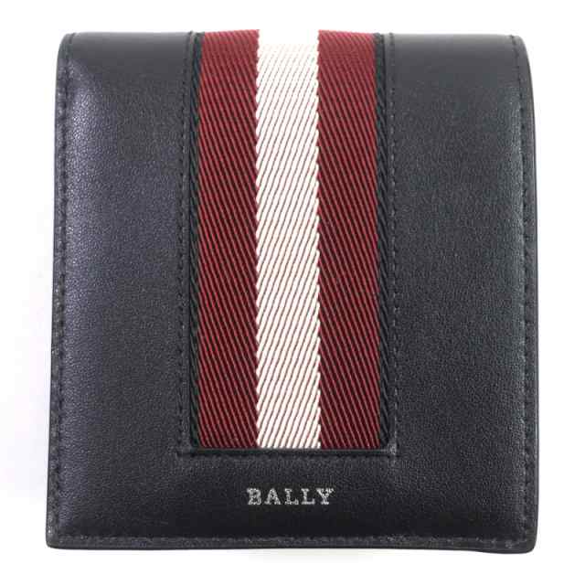 未使用品▼BALLY バリー 6302798 トレインスポッティング BRIBEL.DSH ブルベル 2023年購入 レザーウォレット 二つ折り財布 箱付き メンズ