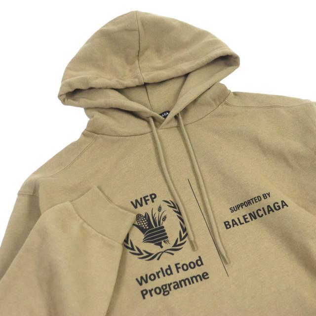 未使用品□BALENCIAGA バレンシアガ 22SS 600583 コットン WFP ロゴ