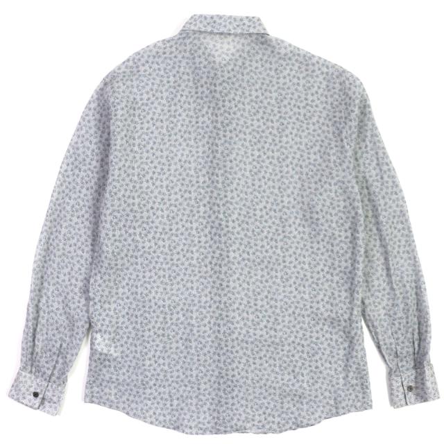 激レア!! エルメス 長袖シャツ 比翼仕立て セリエボタン メッシュ 切り替え 激レア!! エルメス 長袖シャツ 比翼仕立て セリエボタン