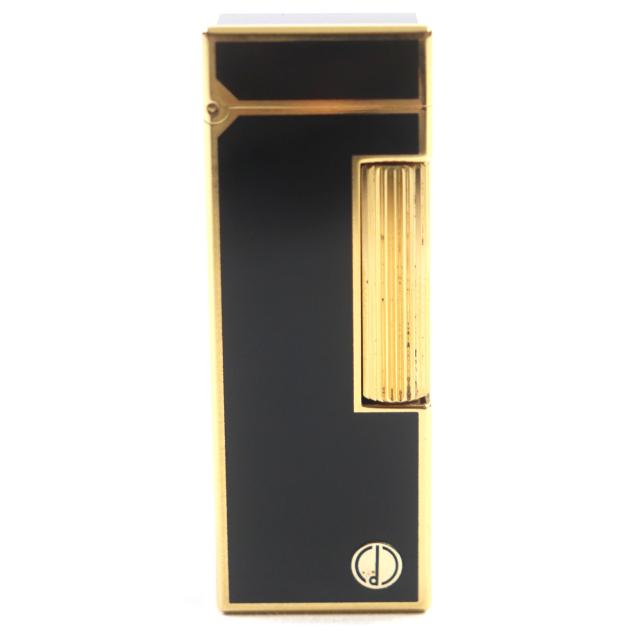 良品□Dunhill ダンヒル 総柄 スクエア型 ローラー式 喫煙具
