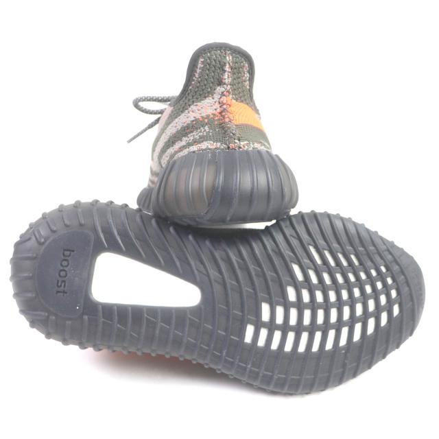 未使用品□adidas アディダス HQ7045 YEEZY BOOST 350 V2 イージーブースト ローカットスニーカー シューズ カーボン ベルーガ 25.5cm