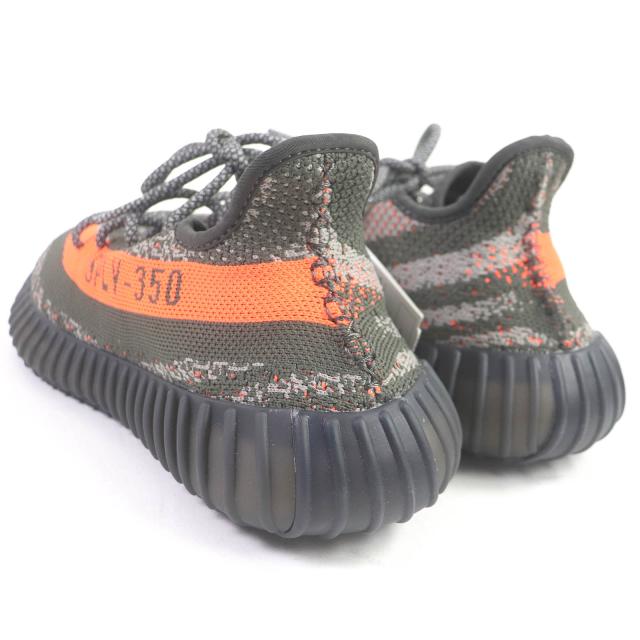 未使用品□adidas アディダス HQ7045 YEEZY BOOST 350 V2 イージーブースト ローカットスニーカー シューズ カーボン ベルーガ 25.5cm