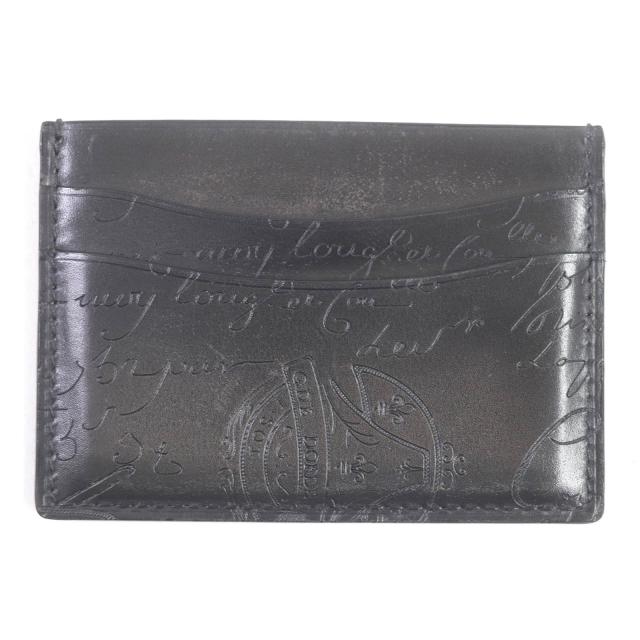 極美品□BERLUTI ベルルッティ バンブー ネオ スクリット カリグラフィ 