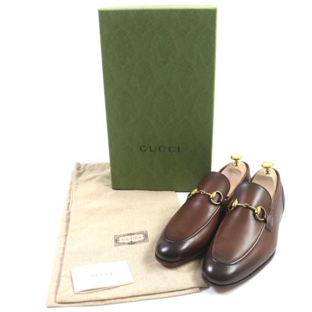 未使用品▽GUCCI グッチ 406994 ヨルダーン レザー ホースビット
