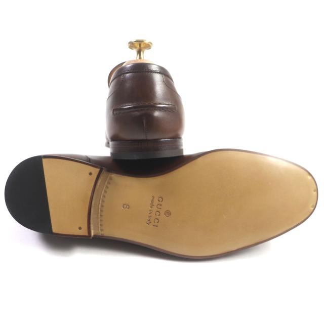 未使用品▽GUCCI グッチ 406994 ヨルダーン レザー ホースビット