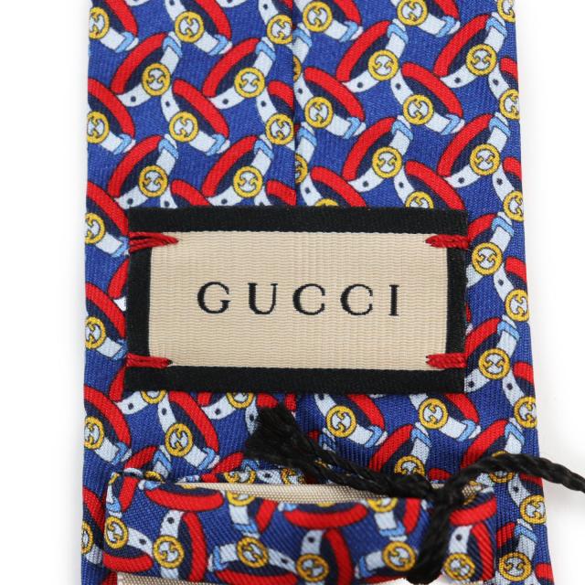 未使用品○GUCCI グッチ 2023年製 750484 シルク100% インター