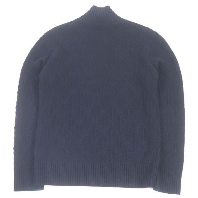 美品□DIOR ディオール オム 20AW 013M607AT074 ウール カシミヤ CDダイヤモンド アーガイル ハイネック 長袖ニット セーター XS 正規品_2