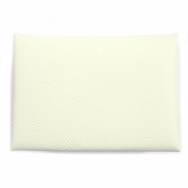 未使用品▼HERMES エルメス カルヴィ デュオ ジョーヌミルトン シルバー金具 ヴォーエプソン レザー コインケース W刻印 箱付き メンズの通販は