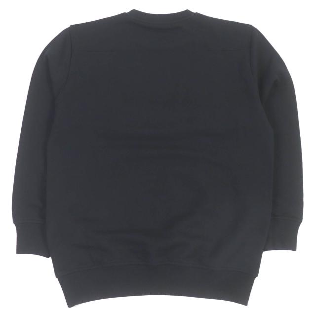 美品□Dior HOMME ディオールオム 23SS 333J666W3664 ロゴエンブロイダリー トレーナー スウェット ブラック S イタリア製 正規品 メンズ トレーナー・スウェット