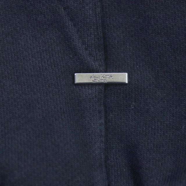 美品▼LOUIS VUITTON ルイヴィトン 20AW ステープルズ エディション インサイドアウト プルオーバー パーカー ブラック M 正規品 メンズ_5