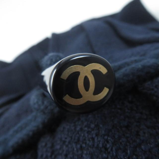 美品☆CHANEL シャネル 06A P29303V15218 ウール100％ ココマーク付  