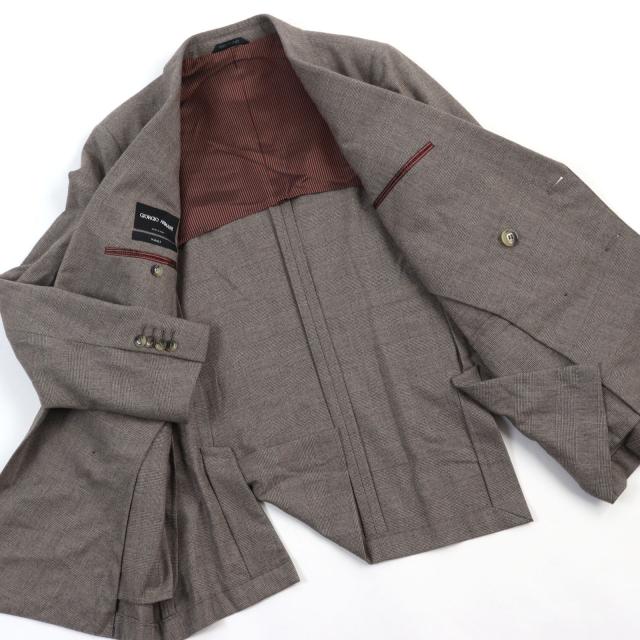 美品○GIORGIO ARMANI ジョルジオアルマーニ 2022年製 カシミヤ96