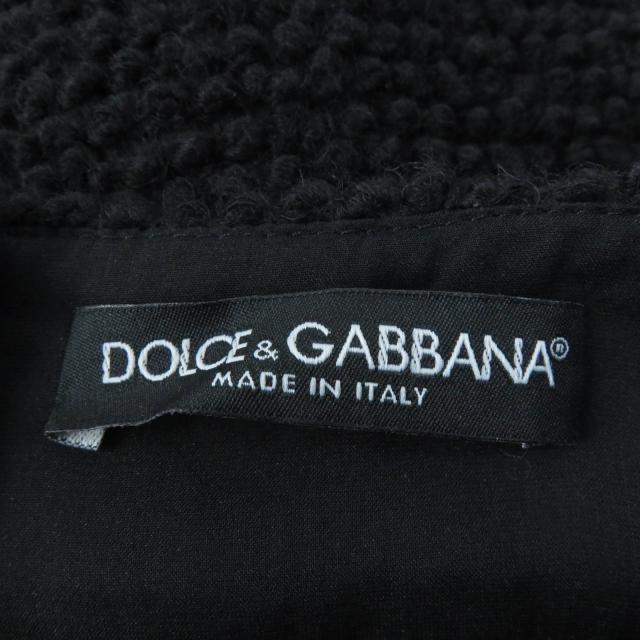 未使用品☆DOLCE&GABBANA ドルチェ＆ガッバーナ 黒タグ F4R37T ウール