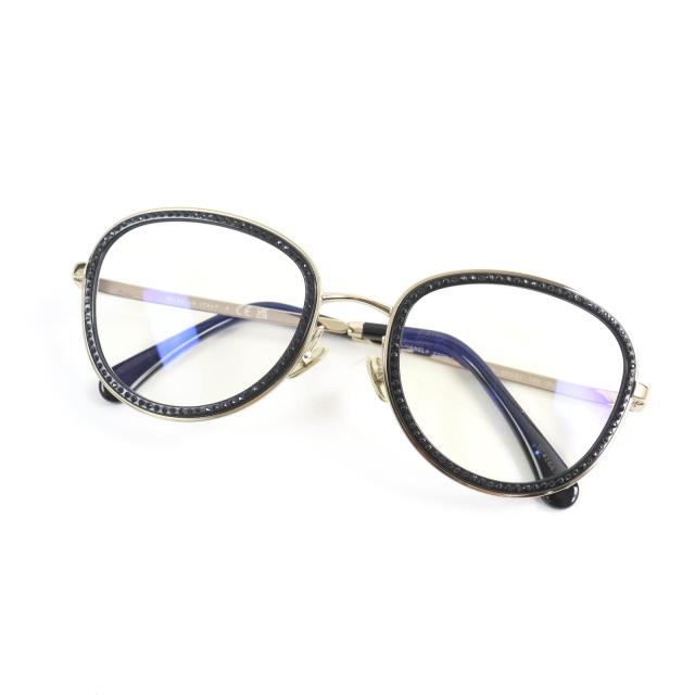 CHANEL ブラック ストーン装飾 サングラス 【公式通販】