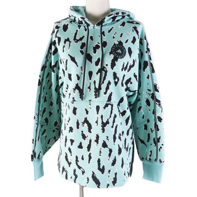 未使用品◎adidas by Stella McCartney アディダスバイステラマッカートニー 2021年製 HA8909 aSMC AOP PO HOODIE  パーカー S 正規品の通販は