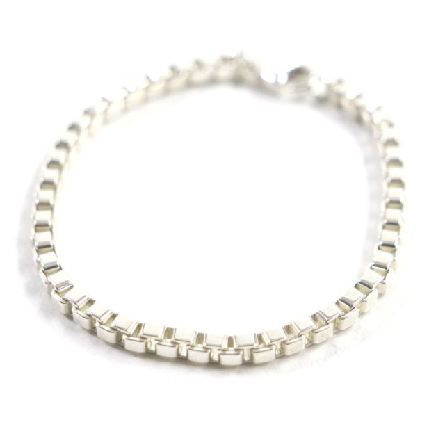 極美品▽TIFFANY&Co. ティファニー ベネチアン 現行モデル チェーン 