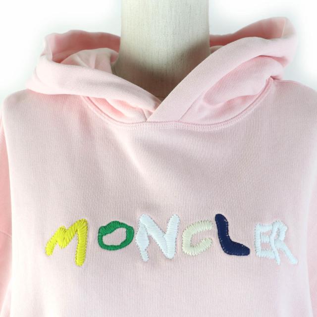 美品☆MONCLER モンクレール 2023年製 HOODIE コットン100％ ロゴワッペン・ロゴ刺繍入り パーカー ピンク L 正規品 レディース 楽天市場】美品☆MONCLER モンクレール 2023年製 HOODIE コットン100