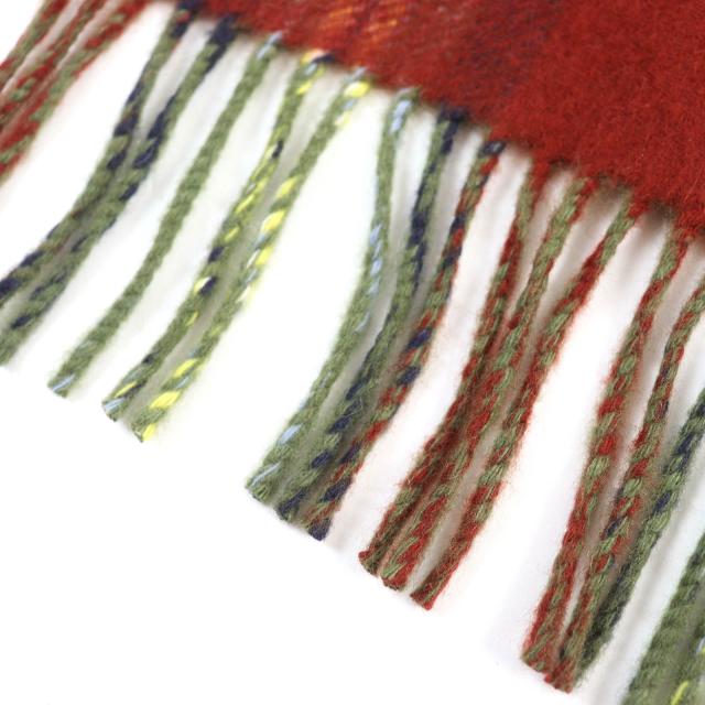 新品未使用】エルメスカシミヤ100% マフラーバックトゥスクールチェック